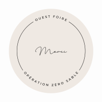 Black and White Simple Business QR Code Square Sticker